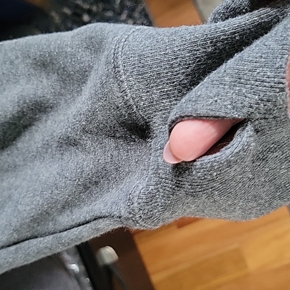 Athletic works extra large 16-18 full zip medium gray hoodie - Picture 3 of 7